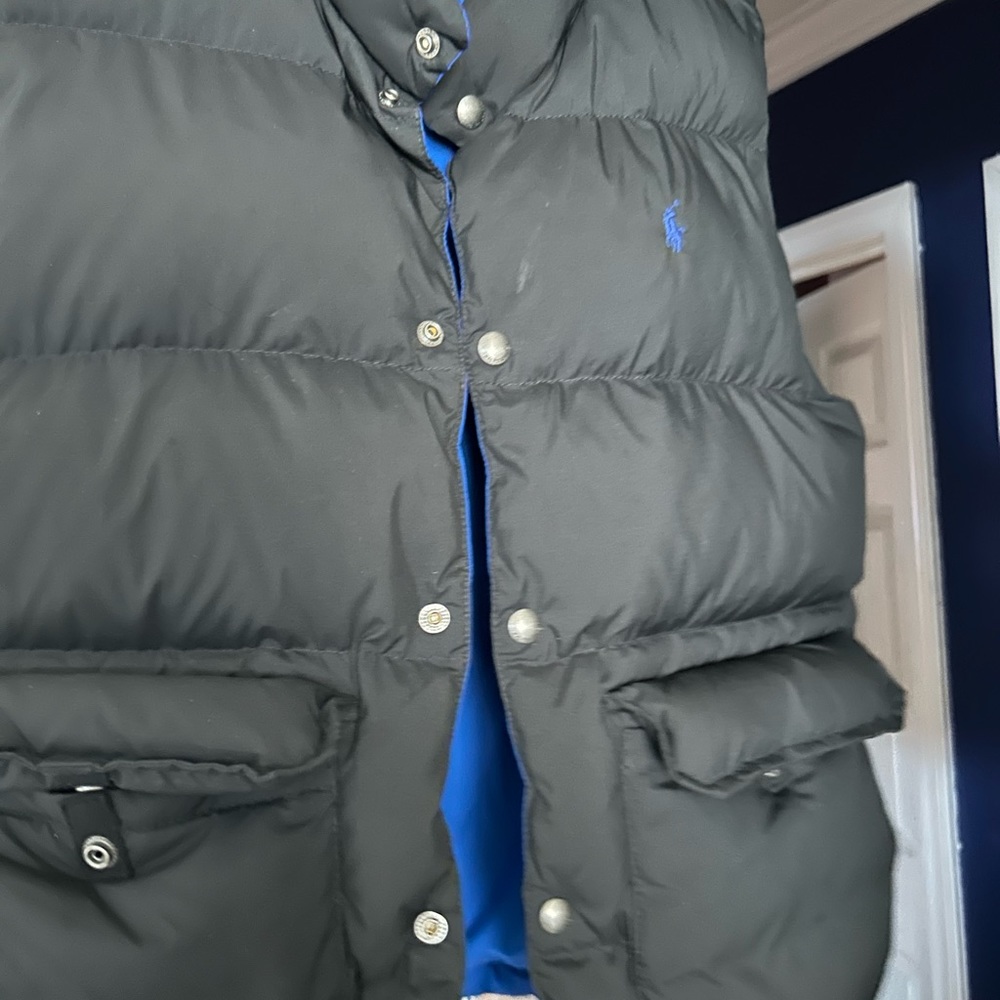 Reversal Polo vest by Ralph Lauren.